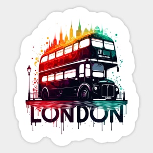 London Bus Sticker